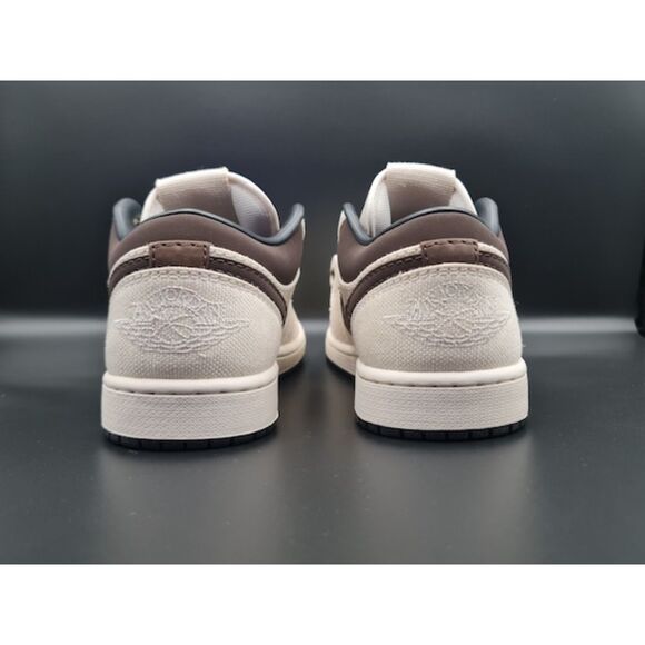 Jordan 1 Low Premium Pale Ivory Off Noir Baroque Brown. SIZE 9.5 - IB8058-110 main image 4